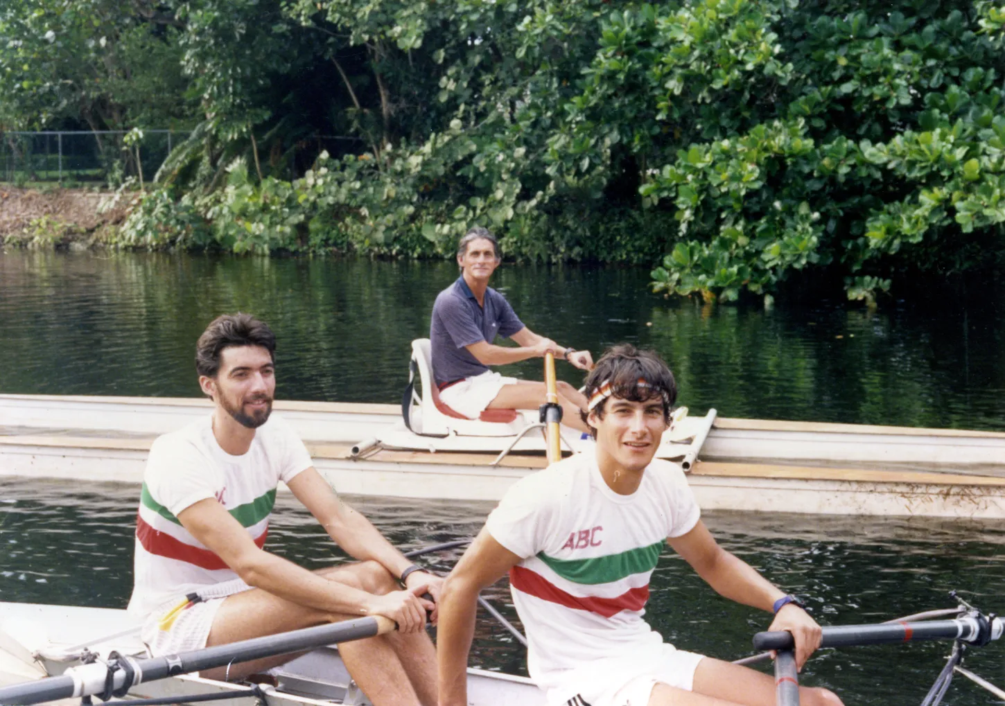 Luis Viacava and family at the regatta